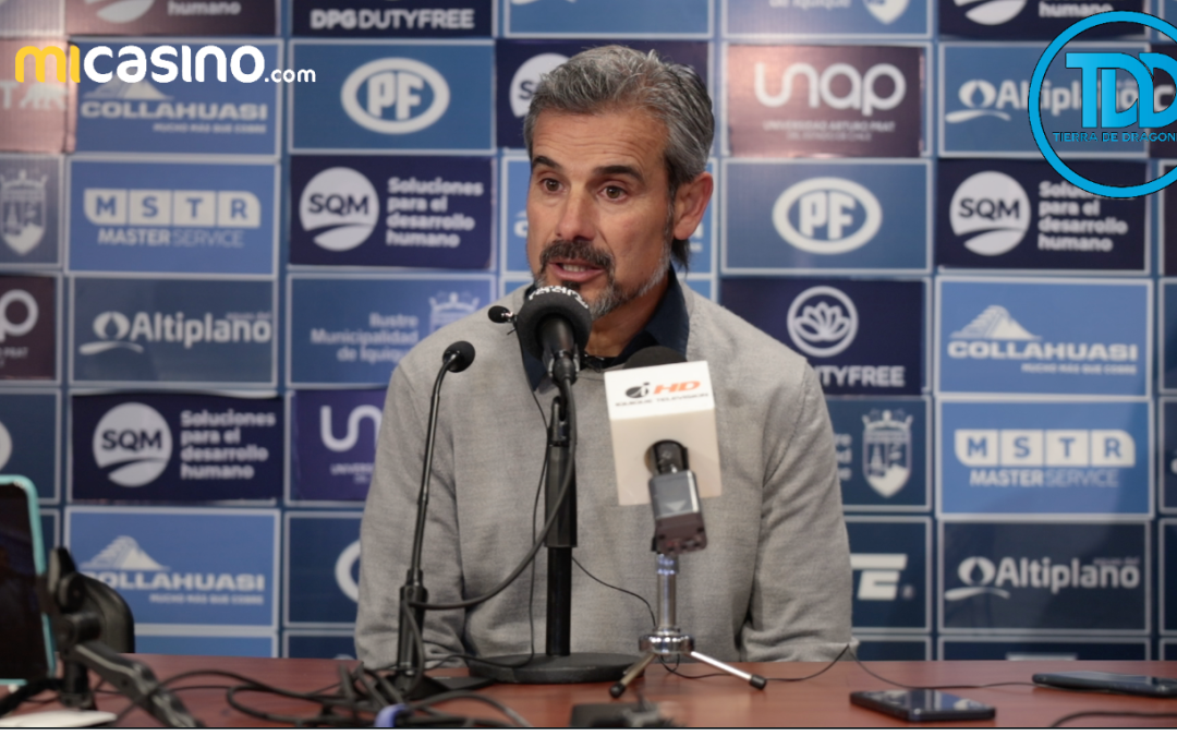 Conferencia de prensa del DT de Iquique tras el triunfo